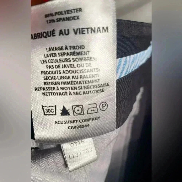 Footjoy casual athletic stretch lightweight 5 pckt blck performance golf pant 36 - Picture 5 of 5